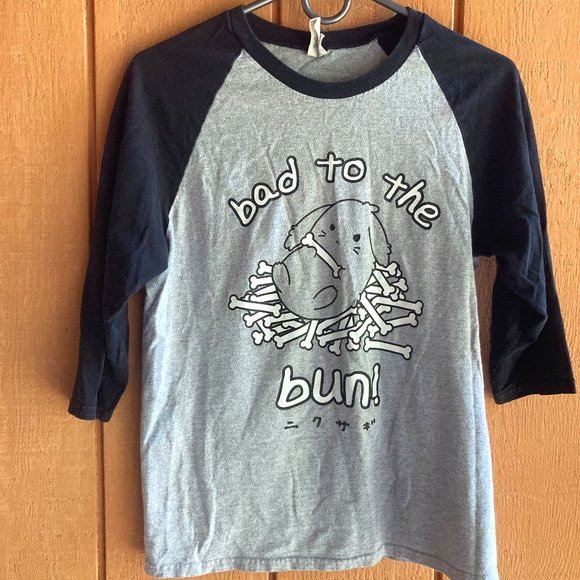 Cute Goth Bunny Graphic TShirst - Picture 1 of 5